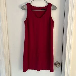 ANN TAYLOR petite burgundy dress NWT